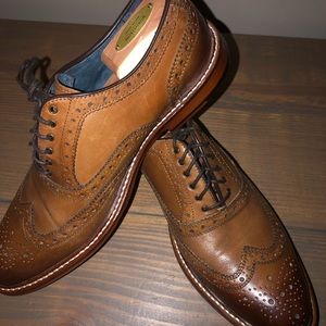 Aston Grey Wingtip Oxford
